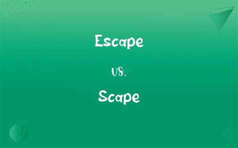 scape meaning in tagalog|escape .